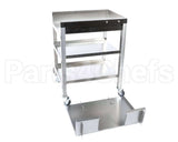 PS1682 Winston Tray Cart - With Basket Stand