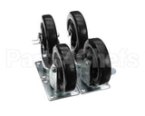 PT-21002C003 Patriot Cooking Caster Set (For 4 Or 6 Burner Ranges)