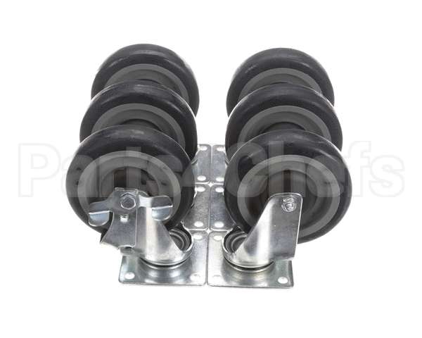 PT-21002C004 Patriot Cooking Caster Set (For 10 Burner Ranges)