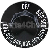 PT60159801C Compatible Pitco Dial 2-1/4 D, Off-550-200