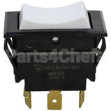 PTPP10559 Compatible Pitco Rocker Switch 7/8 X 1-1/2 Dpdt Ctr-On