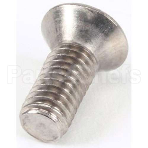 Q1477A Compatible Bakers Pride Flat Hd 10-32X1/2 Screw Ss