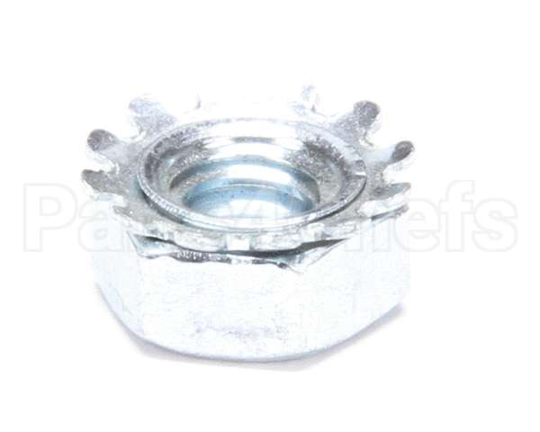 Q2046A Bakers Pride Nut, 1/4-20,Hex,Lock, K ,Zinc