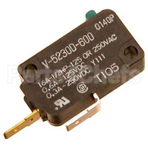 QSW-MA051WREO Compatible Sharp Microwave Switch, Door Sensing