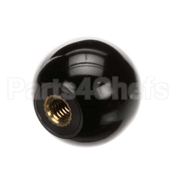 QUB600 Compatible Doyon Knob, Ball, Black Phenolic