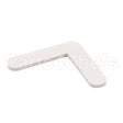 QUE500C Compatible Doyon Gasket, L, Doorcorner, Silicone