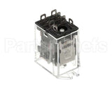 R0196 Bki Relay, Dpdt, 220/240V, Flange Mount