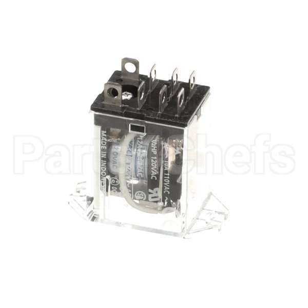 R0197 Compatible BKI Relay, Dpdt, 110/120V Flanged