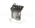 R0197 Bki Relay, Dpdt, 110/120V Flanged