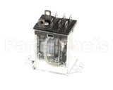 R0197 Bki Relay, Dpdt, 110/120V Flanged