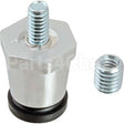 R05.30.081 Compatible Hatco Leg1"H, 1/4"-20Thd, W/Adaptor