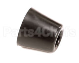 R06003 Continental Refrigeration Bumper, Recessed (25079) (1-1/8 Od X 1 L