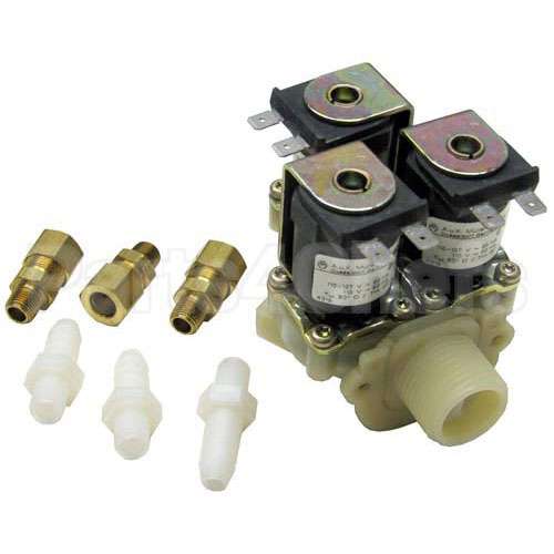 R5095 Compatible Blodgett Solenoid Kit 115V 3Ea 1/8" Fpt, 3/4" Mpt Inlet