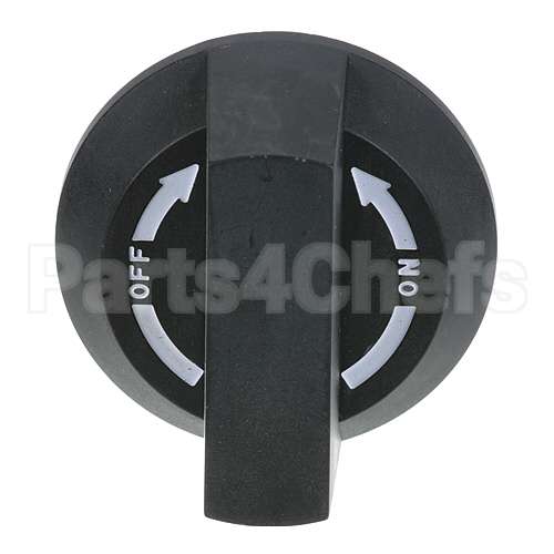 RB-15 Compatible Randell Knob 2-1/4 D, Off-On