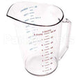 RBMD3217 Compatible Rubbermaid 2 Qt Measuring Cup-135 Clear
