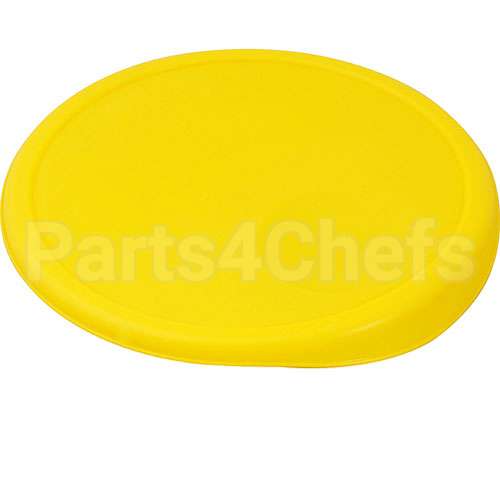 RBMDFG573000YEL Compatible Rubbermaid Lid, 12/18Qt Round- Yellow (Lemonade-S/Tea)