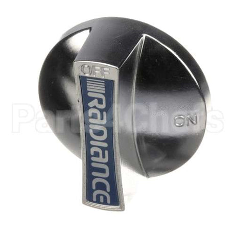 RCP1026 Turbo Air Knob, On/Off, Silver, Countert