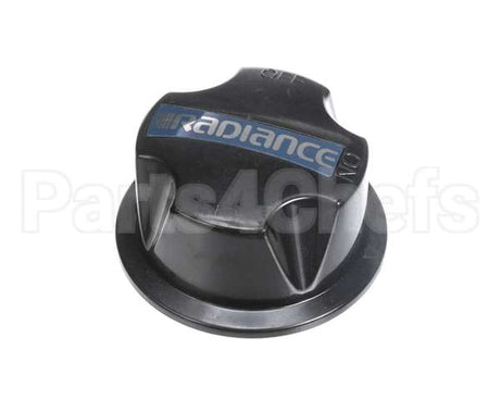 RCP1027 Turbo Air Knob, On/Off, Black, Range