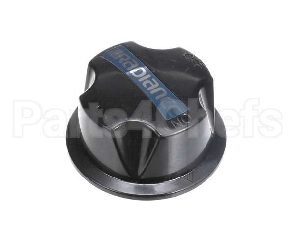 RCP1027 Turbo Air Knob, On/Off, Black, Range