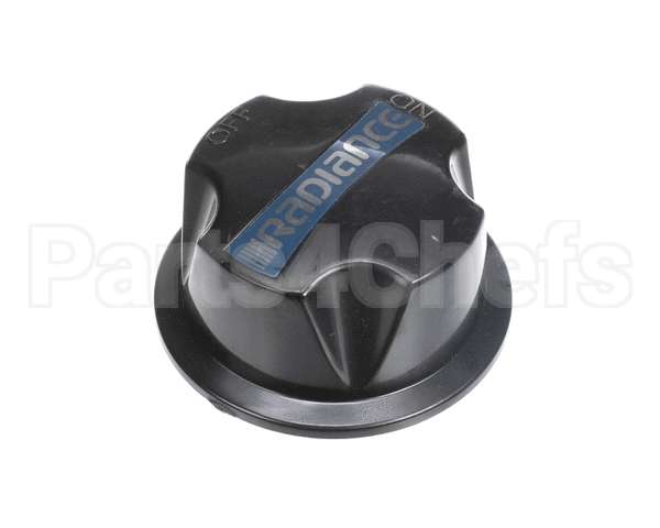 RCP1027 Turbo Air Knob, On/Off, Black, Range