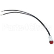 RD85-09 Compatible Randell Signal Light 1/2" Red 125V