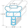 RDINGSK1020 Compatible Randell Gasket, Door
