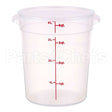 RFS4PPSW3190 Compatible Cambro 4 Quart Round Translucent