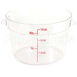 RFSCW12135 Compatible Cambro Cntainer Clr Rd 12Qt-135