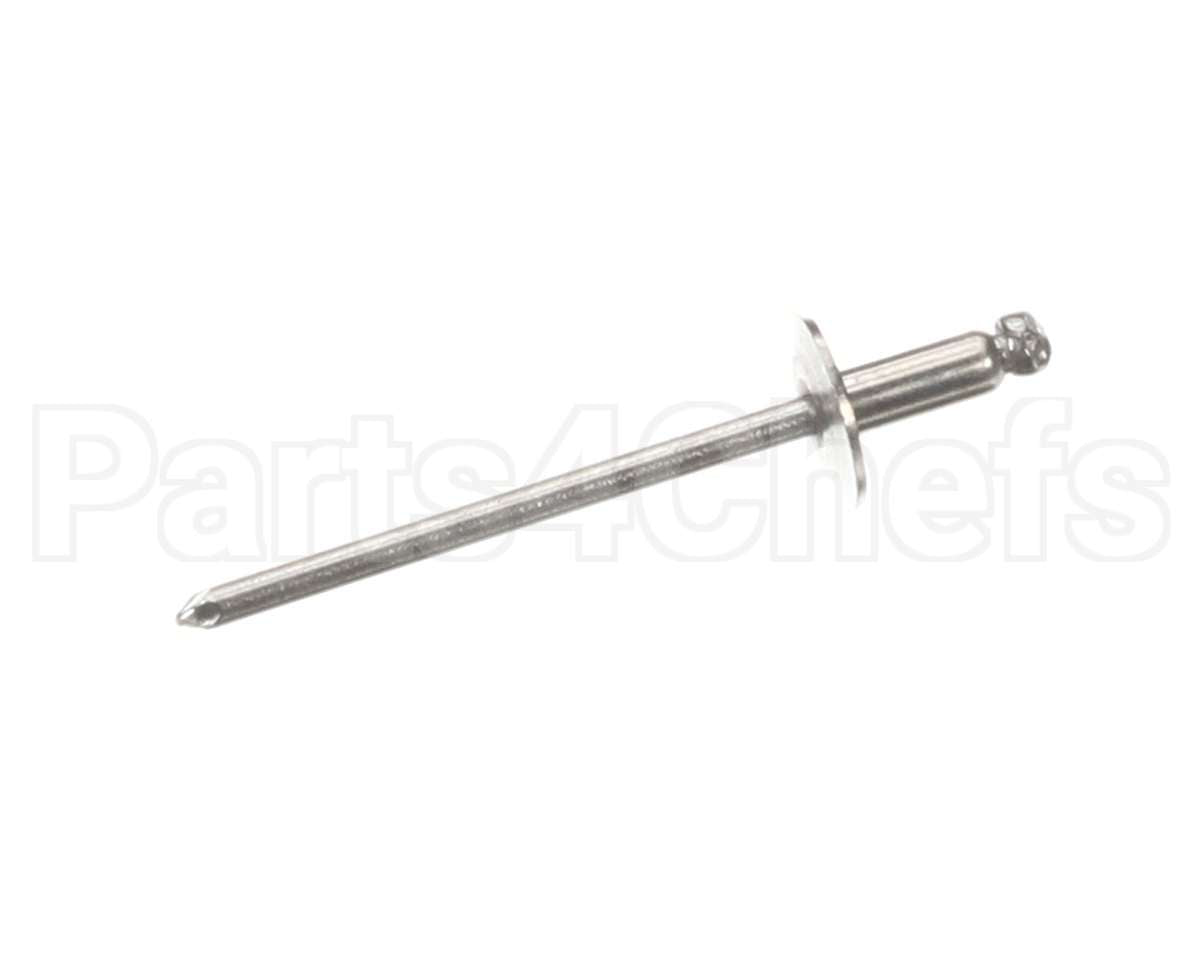 RI-2094 Alto Shaam Rivet,Blind,#43,Lrg Flg,Stnls,