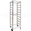 RK69-10 Compatible Lockwood Cart, Rack, 69"H, 20 Adj Runners