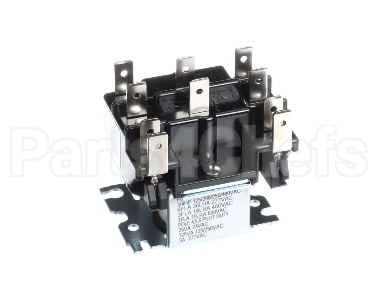 RLY02463 Trane Relay; Gen Purpose, Dpdt Pilot 3A, Power