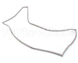 RPC06-910B Intermetro 3/4 Height Clear Door Gasket, 44.25X22.1