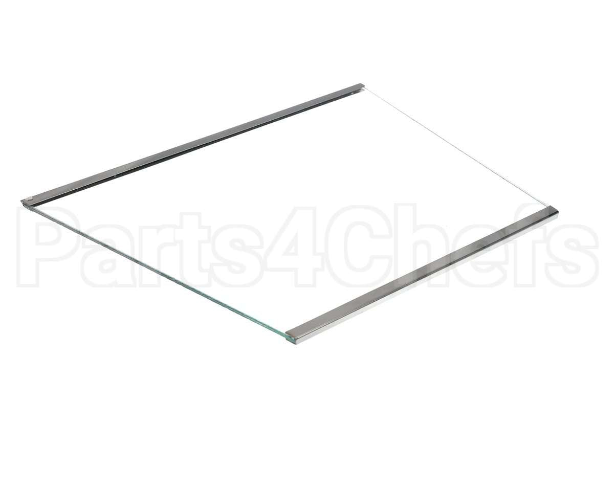 RP GLS0616 Randell Glass, End 15 3/8 L X 11.5 Tall 11 3/8 T