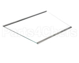 RP GLS0616 Randell Glass, End 15 3/8 L X 11.5 Tall 11 3/8 T