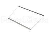 RP GLS0616 Randell Glass, End 15 3/8 L X 11.5 Tall 11 3/8 T