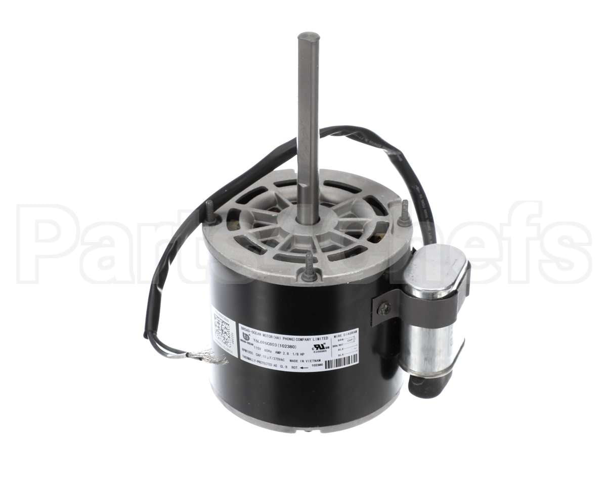 RZ102380 Reznor Mtr 1/8 Hp 322P986 Te F/Fe