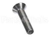 S018 Edlund Screw, 1/4-28 X 1 1/4 Ss Fh So