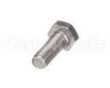 S045 Edlund Screw, 10-32 X 1/2 S/S Hex Hea