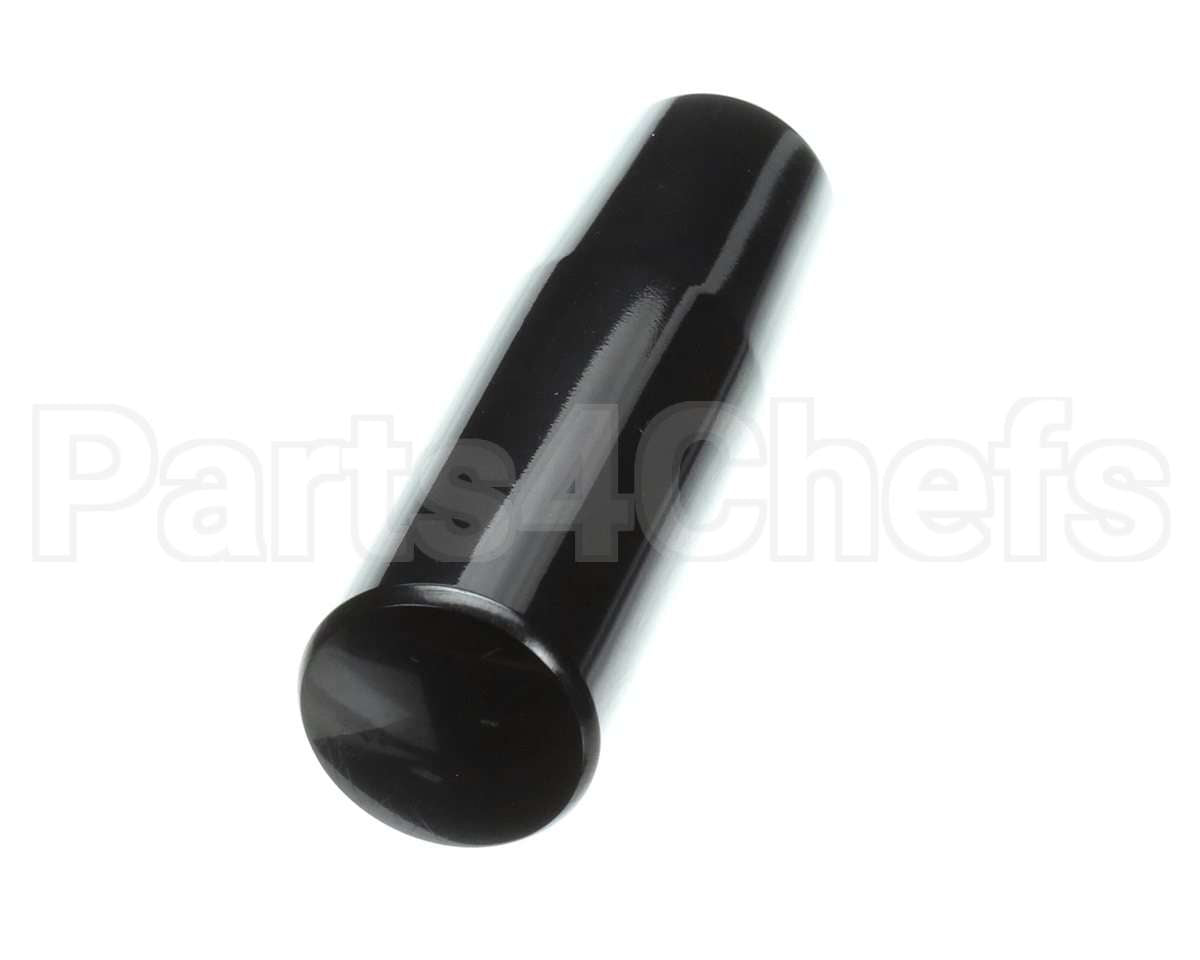 S069 Erika Record Handle, Black Plastic