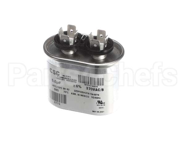 S1-02420043700 York Single Run Capacitor, 5Mfd,370V,Oval