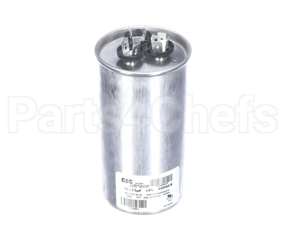 S1-02436218000 York Capacitor,Run,Dual,70/7.5Mfd,440V,Round