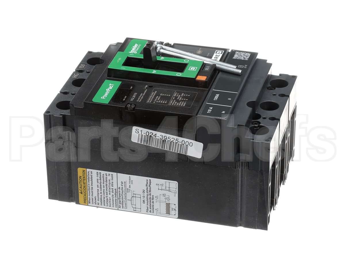 S1-02439525000 York Circuit Breaker, 110.0A,600V,3Pole