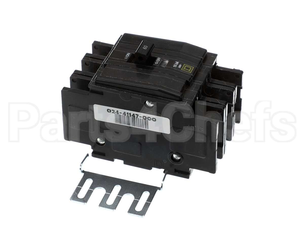 S1-02441147000 York Circuit Breaker, 3 Pole,60A,240V