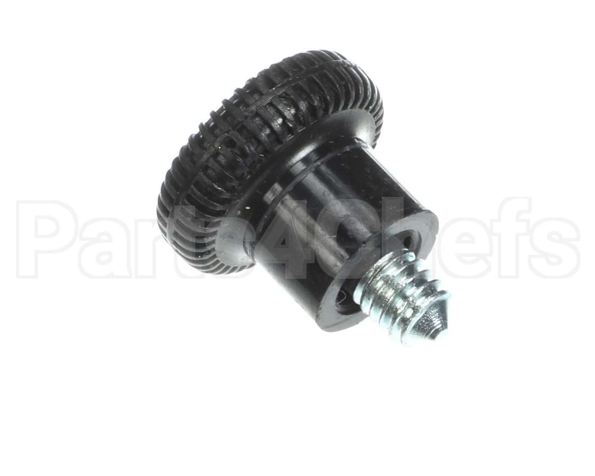 S1-02924412000 York Door Knob (Black) Long Collar, Mag Door
