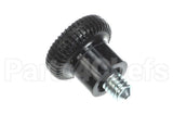 S1-02924412000 York Door Knob (Black) Long Collar, Mag Door