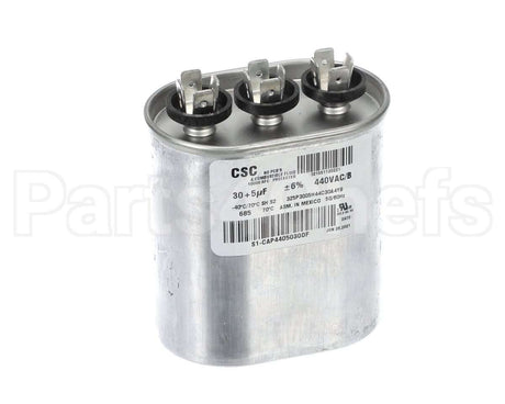 S1-CAP4405030DF York Capacitor,Run Dual,30/5Mfd,440V,Flat