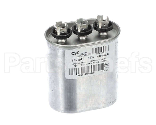 S1-CAP4405030DF York Capacitor,Run Dual,30/5Mfd,440V,Flat
