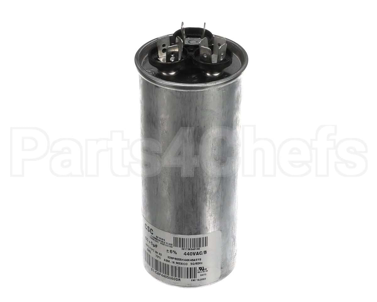 S1-CAP4405060DR York Capacitor,Run Dual,60/5Mfd,440V,Round