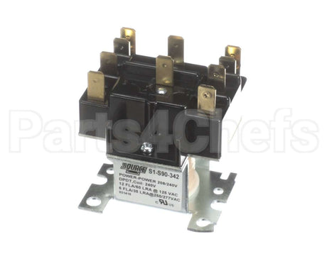 S1-S90-342 York Relay,Switch,208/240V Coil,50/60Hz,Dpdt
