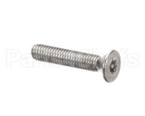 S512 Edlund Screw, 10-32 X 1 Fl.hd.ss Torx